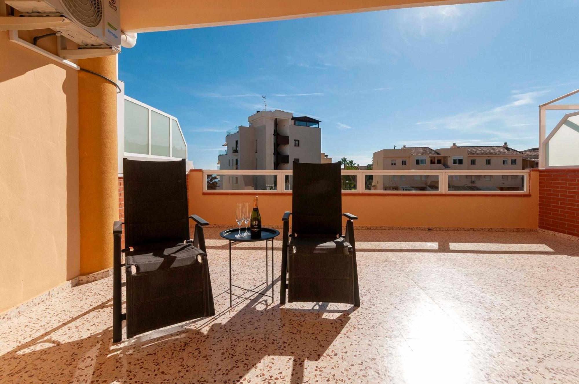 Primera Linea, Gran Terraza, Maravillosas Vistas, Alto Standing Villajoyosa Eksteriør bilde